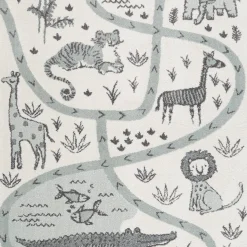 Alfombra Gio Savana Gris 133x190Cm