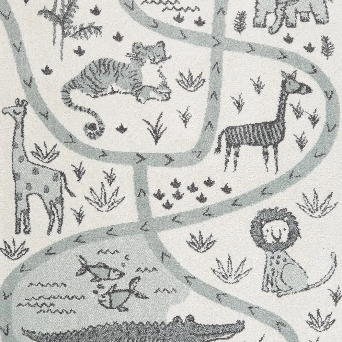 Alfombra Gio Savana Gris 120x160Cm