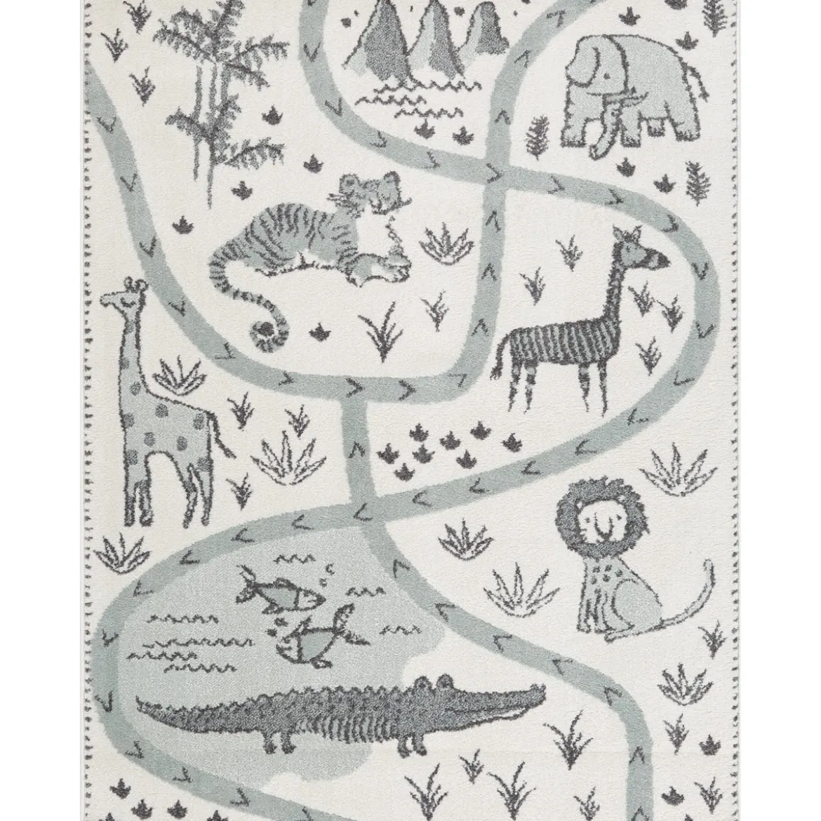 Alfombra Gio Savana Gris 120x160Cm