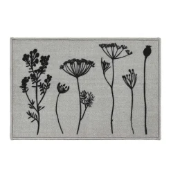 Alfombra Herbier Gris 40x60cm