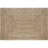 Alfombra HISTOIRE de yute natural 60x90cm