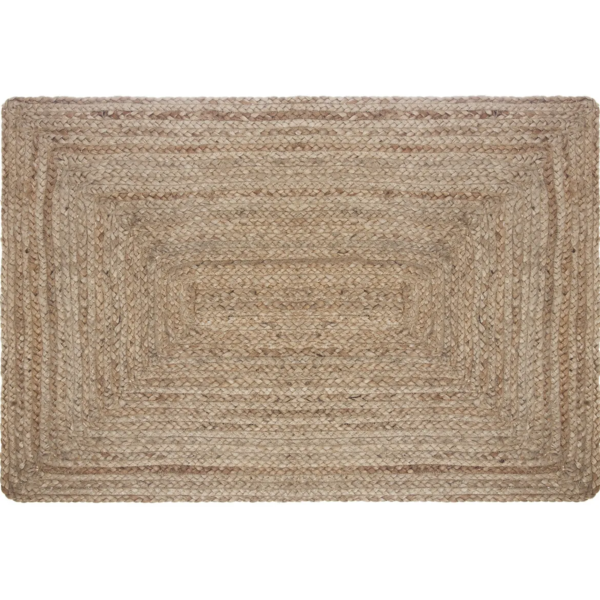 Alfombra HISTOIRE de yute natural 60x90cm