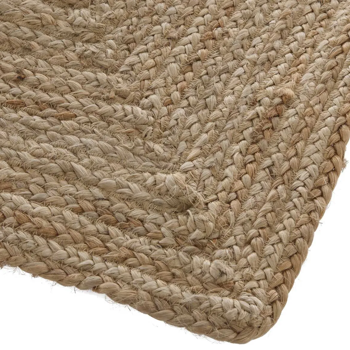Alfombra HISTOIRE de yute natural 60x90cm