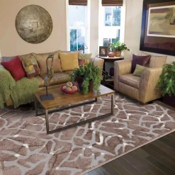 Alfombra Jad Beige 80x150Cm