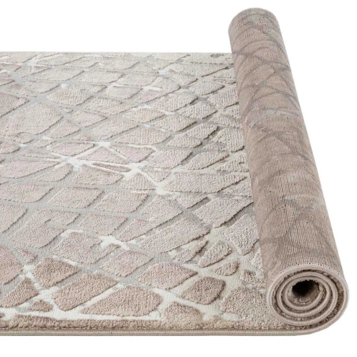 Alfombra Jad Beige 120x160Cm