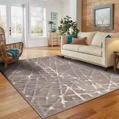 Alfombra Jad Beige 160x235Cm