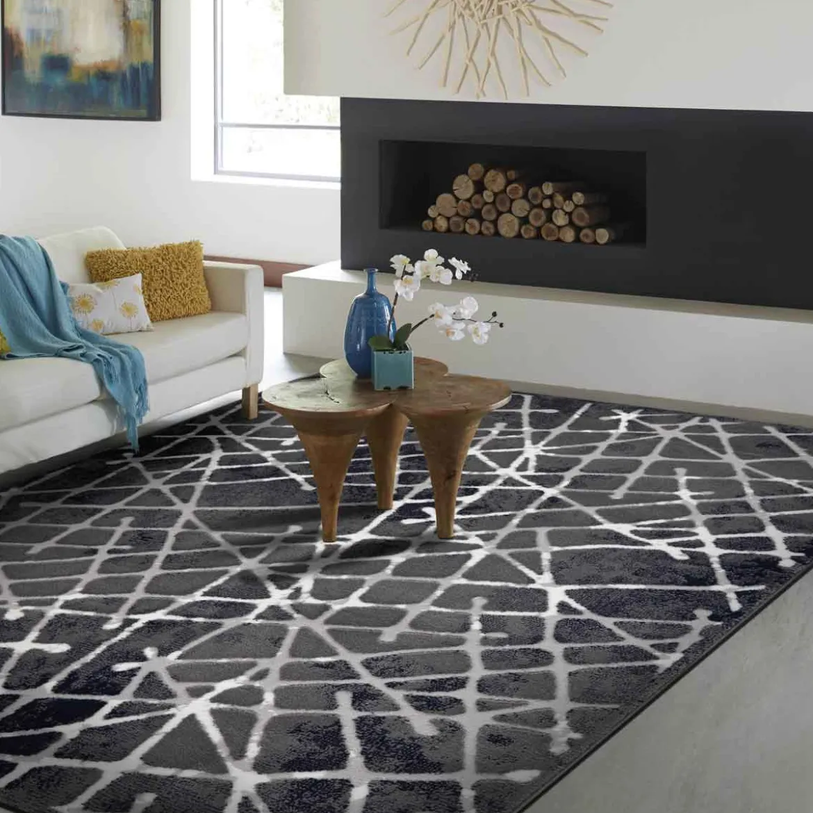 Alfombra Jad Multicolor 120x160Cm