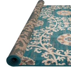 Alfombra Lene Azul 133x190Cm