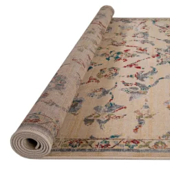 Alfombra Lene Beige/Azul 80x150Cm