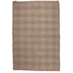 Alfombra LIOR de algodón beige