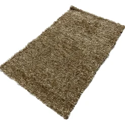 Alfombra LUX marrón claro 140x190cm