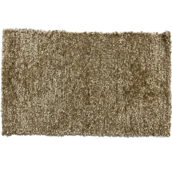 Alfombra LUX marrón claro 70x120cm