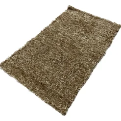 Alfombra LUX marrón claro 80x150cm