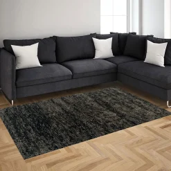 Alfombra LUX marrón 70x120cm