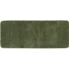 Alfombra microfibra especial verde caqui 50x120cm