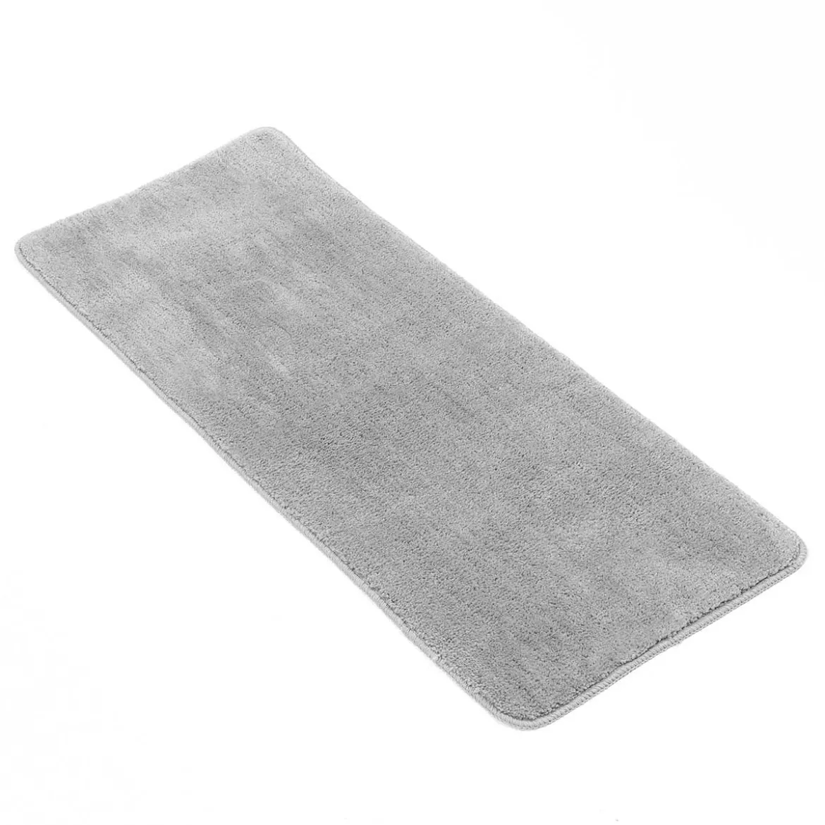 Alfombra microfibra especial gris claro 50x120cm
