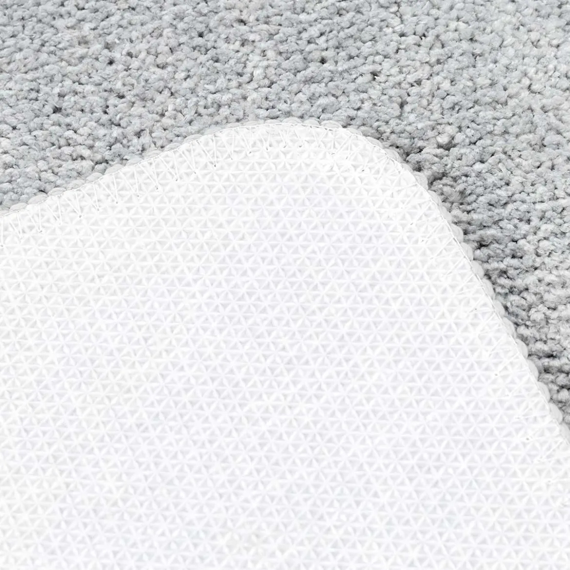 Alfombra microfibra especial gris claro 50x120cm