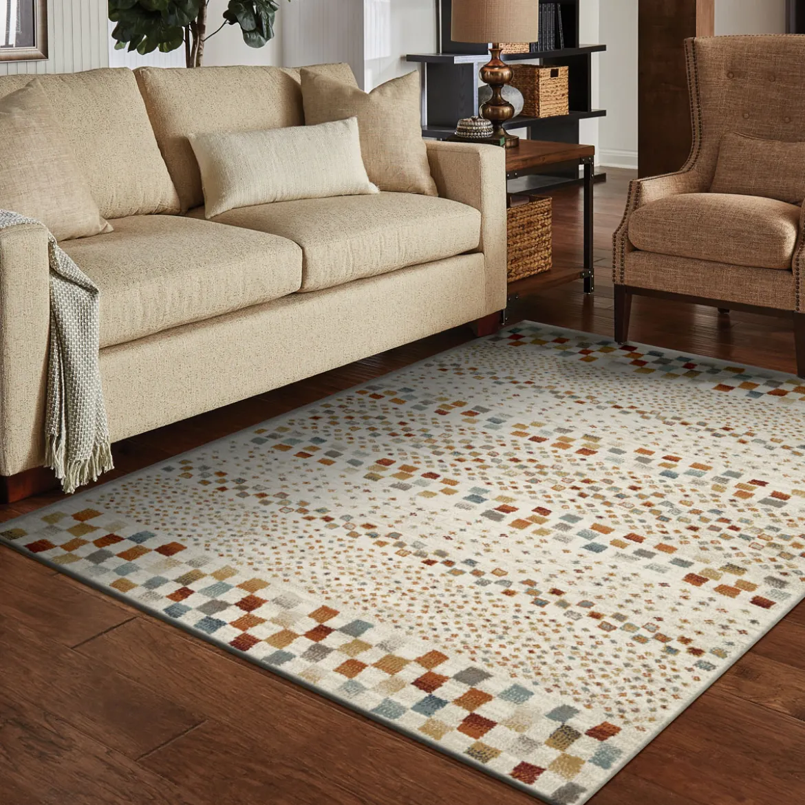 Alfombra Quatro Multicolor 200x285Cm