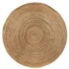 Alfombra redonda beige 160cm