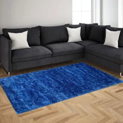 Alfombra Sabugal Azul 80x150Cm