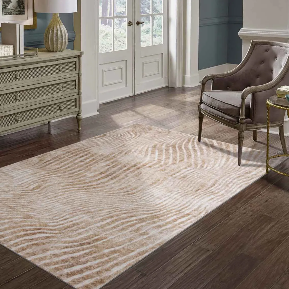 Alfombra SALAM WAVES Beige 200x285cm