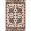 Alfombra Sunlight Ocre/Rojo 70x120Cm