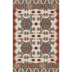 Alfombra Sunlight Ocre/Rojo 60x300Cm