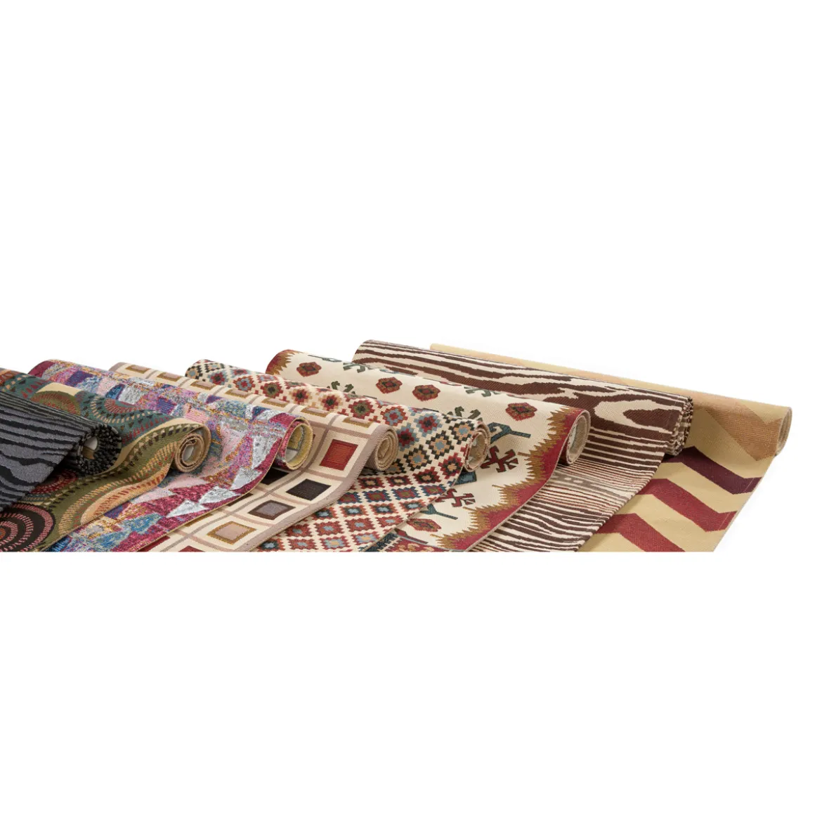 Alfombra Sunlight Rojo/Beige 70x120Cm