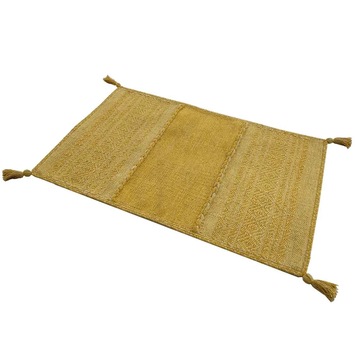 Alfombra Tribal Amarilla 60x250Cm