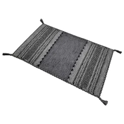 Alfombra Tribal Antracita 60x300Cm