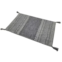 Alfombra Tribal Gris 160x230Cm