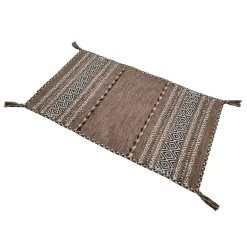 Alfombra Tribal Marrón 60x300Cm