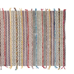 Alfombra Tribal Multicolor 80x150Cm