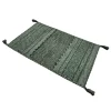 Alfombra Tribal Verde Claro 60x100Cm