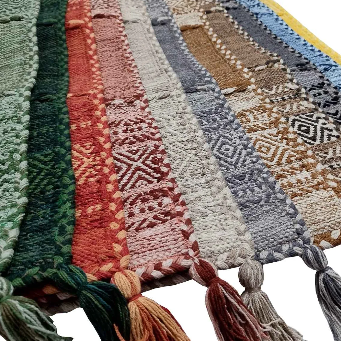 Alfombra Tribal Verde 120x160Cm