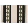 Alfombra Tropical Panama Beige Y Verde 60x90cm
