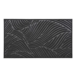 Alfombra Vague Negra 43.5x75cm