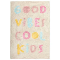 Alfombra vibe COOL KIDS de algodón 100x150cm