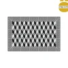 Alfombra Vinyl Mosaico Surtida 50x75Cm