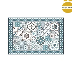 Alfombra Vinyl Mosaico Surtida 50x75Cm