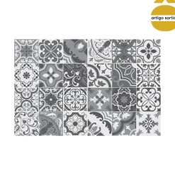 Alfombra Vinyl Mosaico Surtida 50x75Cm