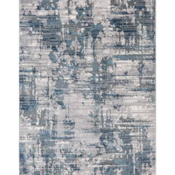 Alfombra Viqi Abstract Azul 80x150cm