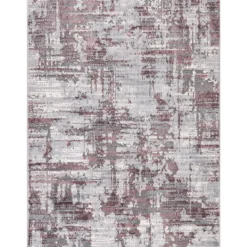 Alfombra Viqi Abstract Rosa 80x150cm