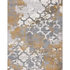 Alfombra Viqi Azulejos Amarilla 80x150cm