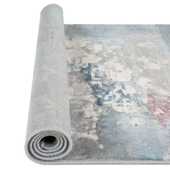 Alfombra Viqi Azulejos Rosa 200x285cm