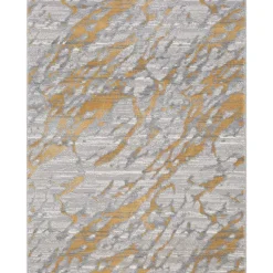 Alfombra Viqi Waves Amarilla 200x285cm
