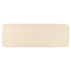 Alfombra wc beige 120x40cm
