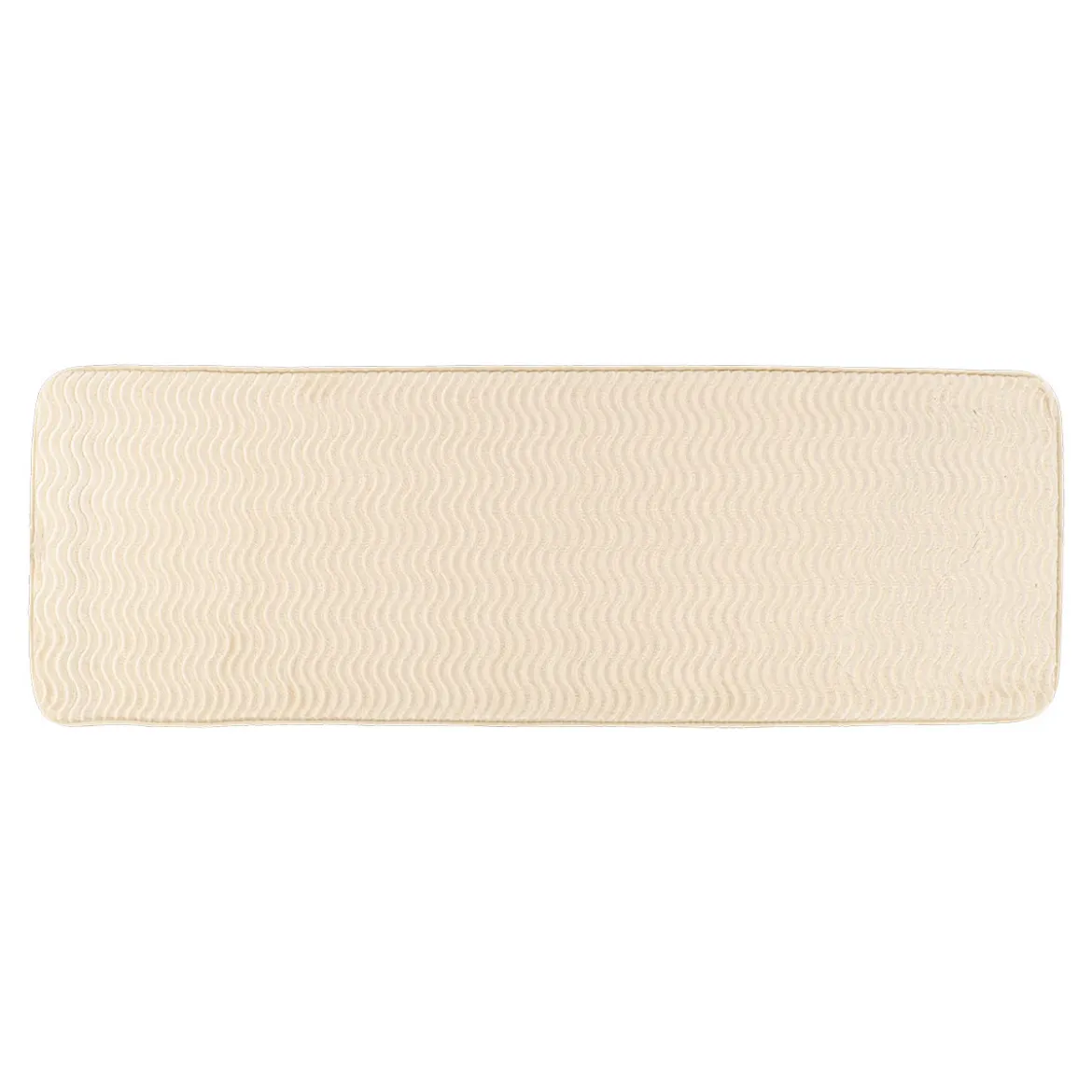 Alfombra wc beige 120x40cm