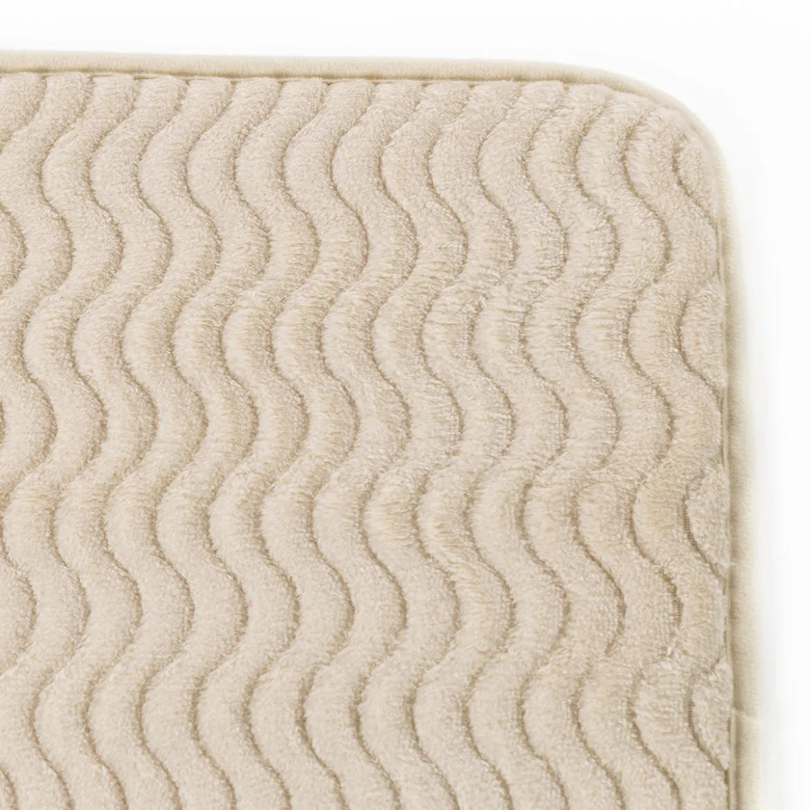Alfombra wc beige 120x40cm