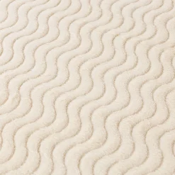 Alfombra wc beige 120x40cm